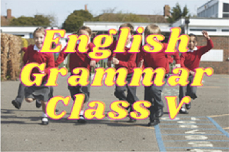 English Grammar (Foundation) - Class V